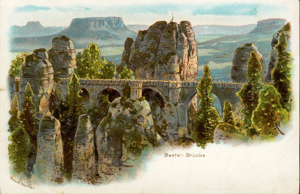  Bastei-Br�cke unbeschrieben 